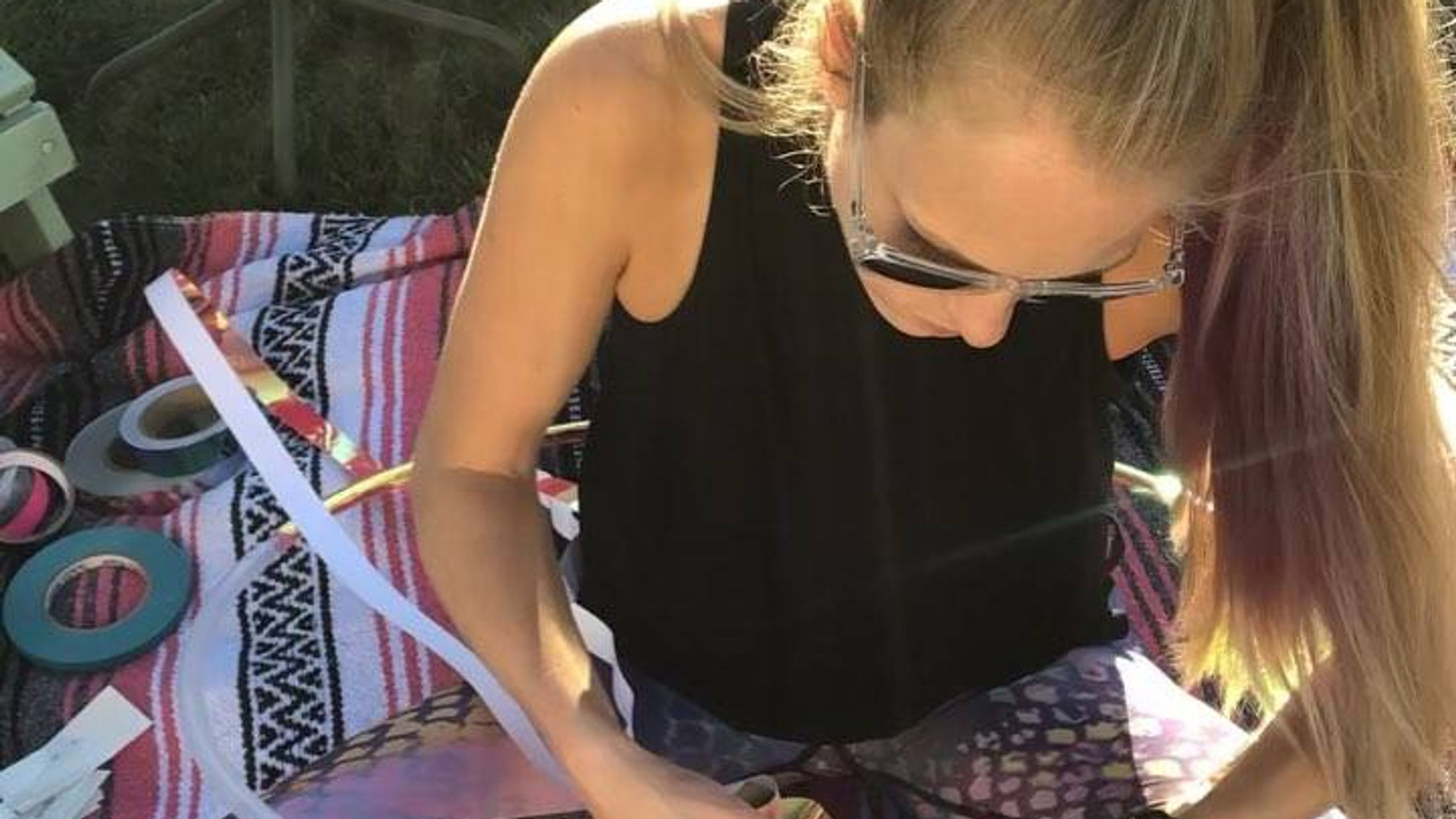 Handmade Travel Hula Hoops!
